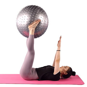 PVC Yoga Ball with Massage Points