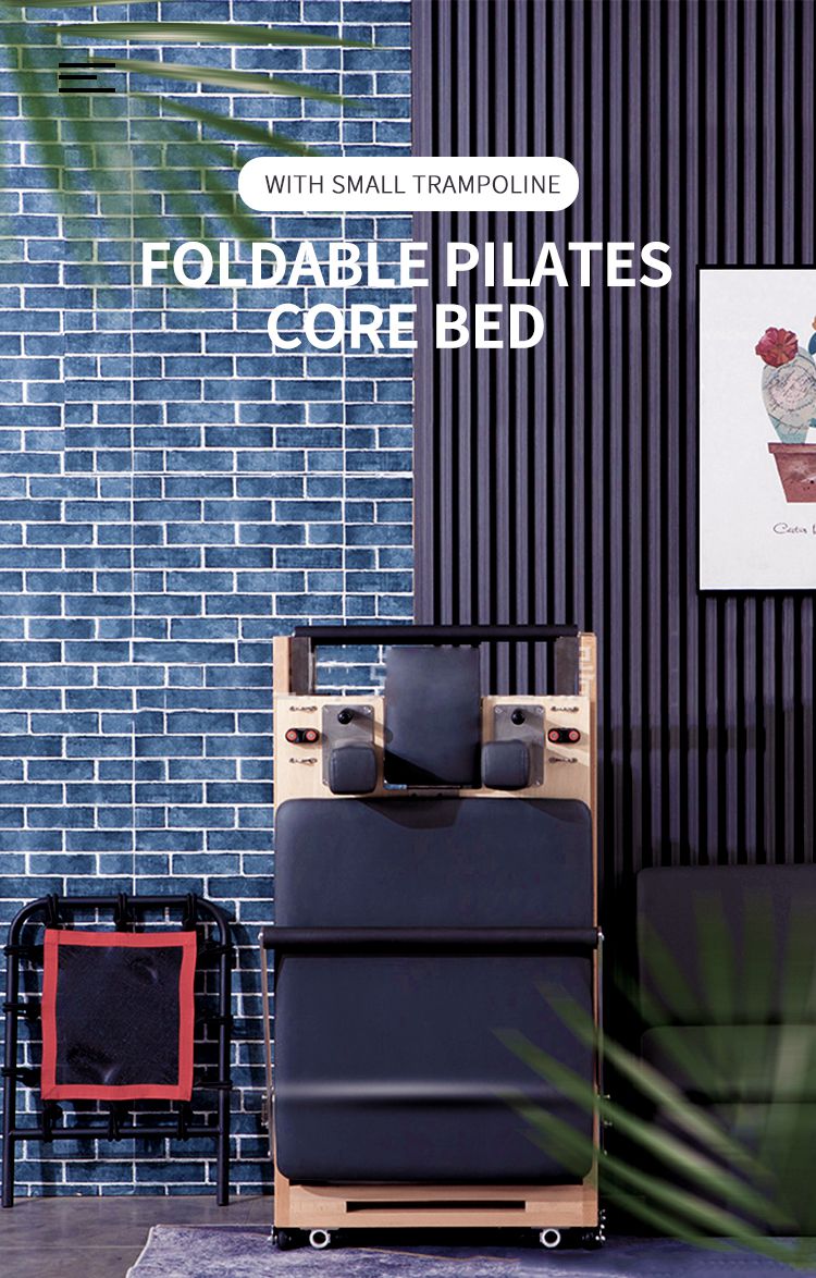 Foldable Pilates Core bed (with small trampoline)