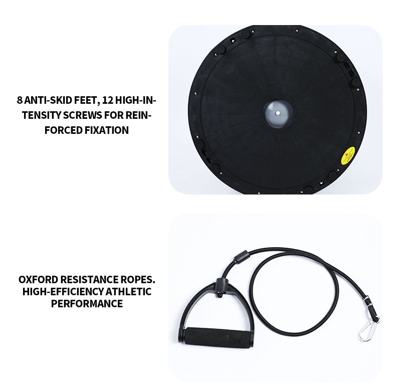 Bosu Ball with Resistance Bands