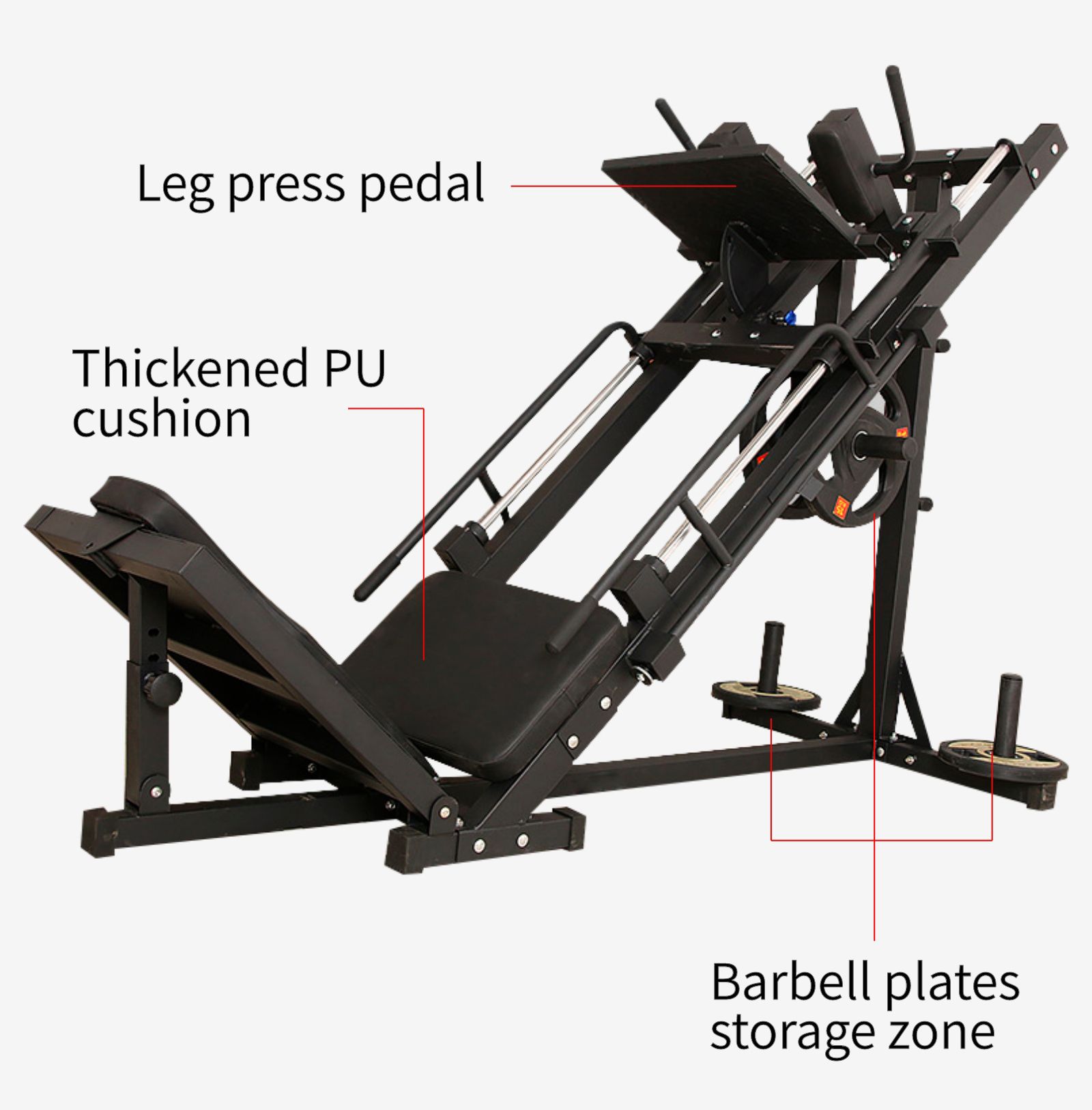 Double Functional Leg Press Machine
