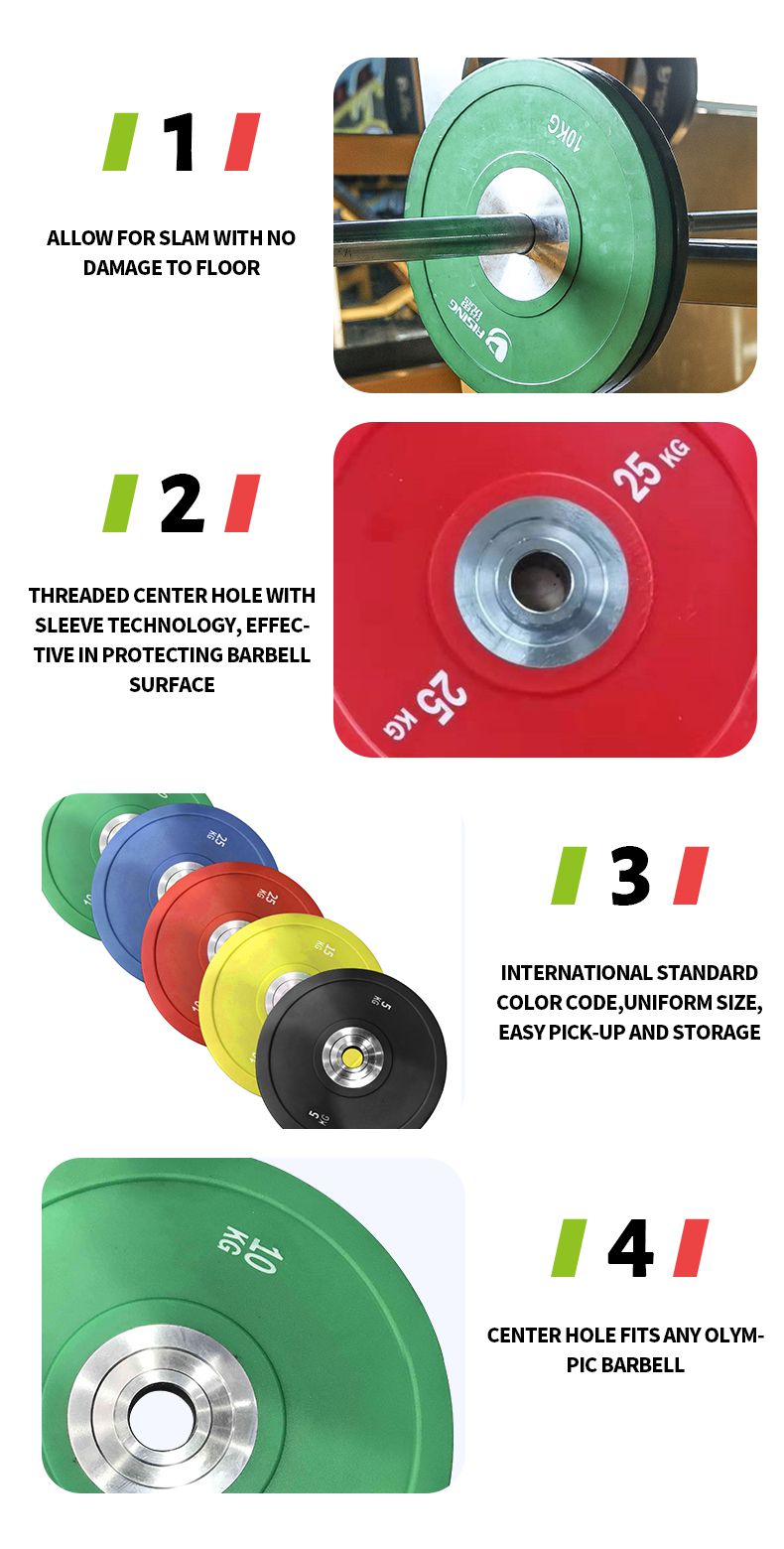 Colored Bumper Plates (LB)