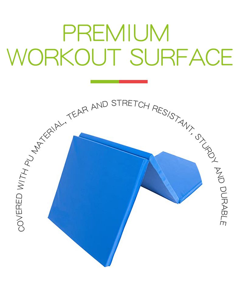 Foldable Thickened Gymnastics Exercise Mat