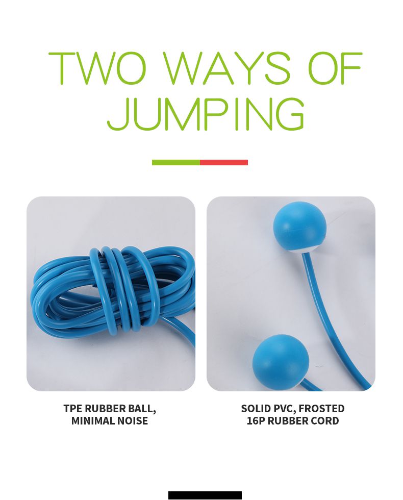 Electronic Counting Jump Ropes With Two Rope Choices