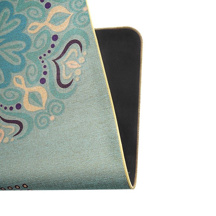 عدم الانزلاق الجوت المطاط الطبيعي ايكو اليوغا حصيرة عدم الانزلاق الجوت المطاط الطبيعي ايكو اليوغا حصيرة