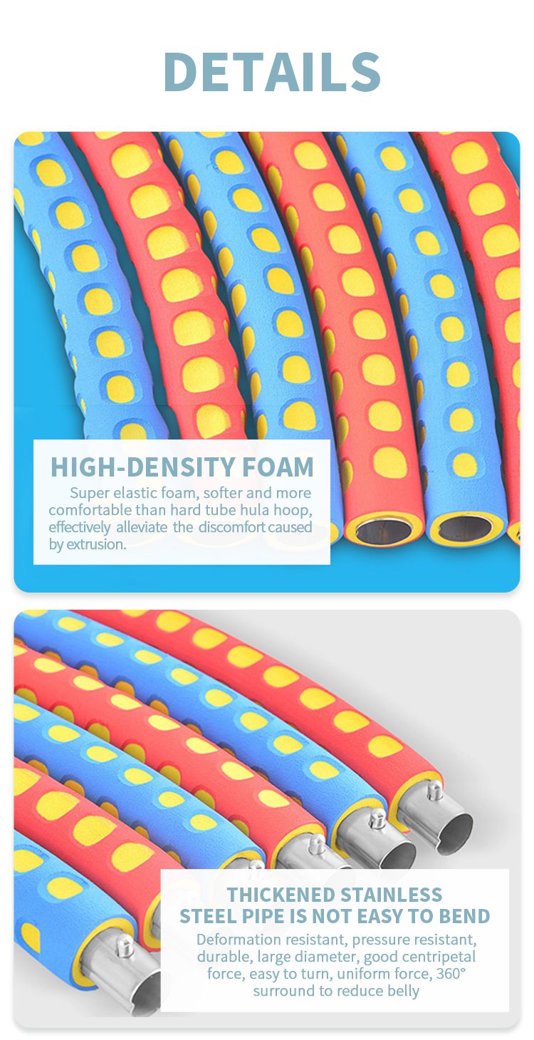 طوق حولا مرجح مع تدليك نتوء طوق حولا مرجح مع تدليك نتوء