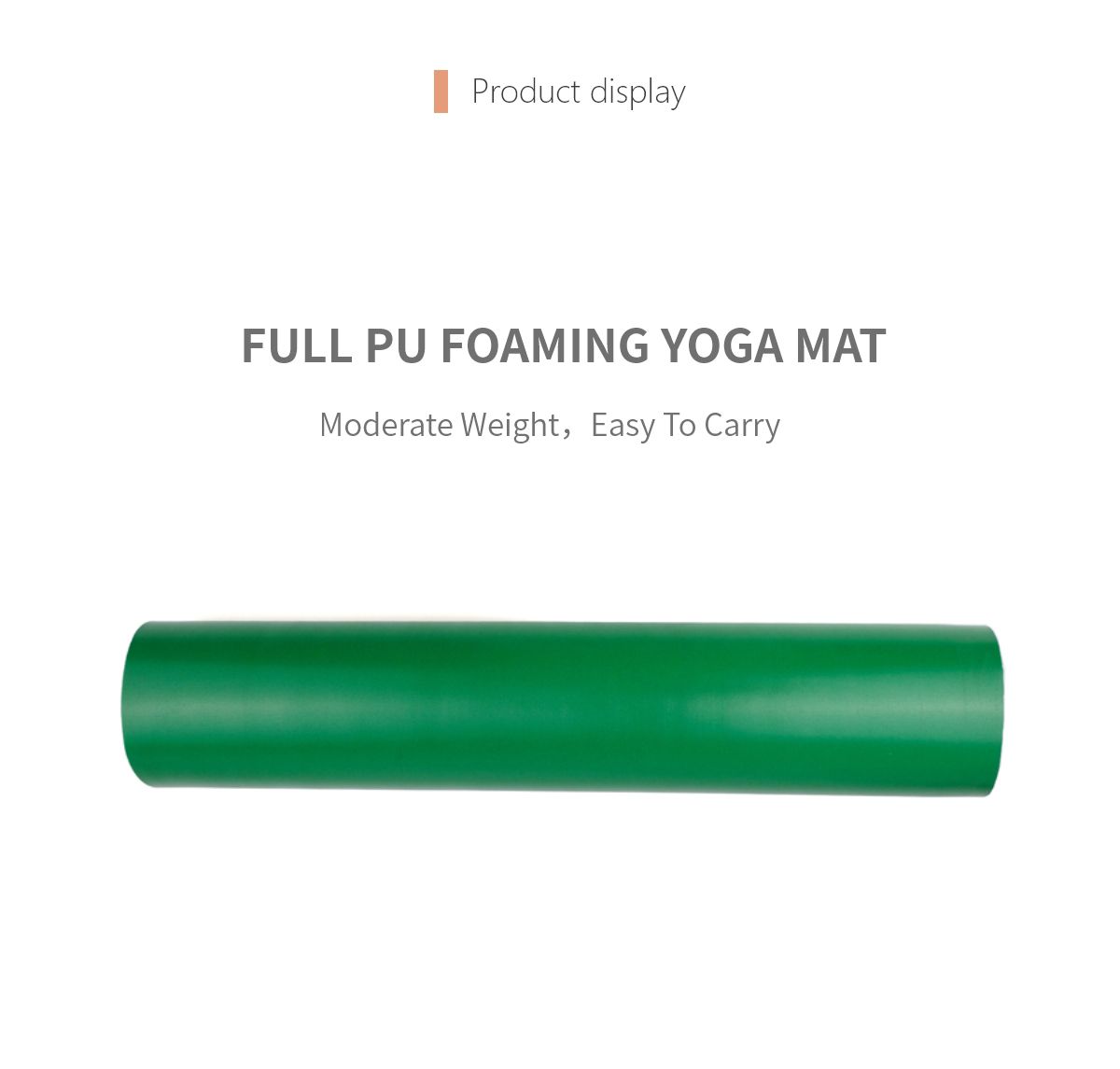 Full PU Foaming Yoga Mat