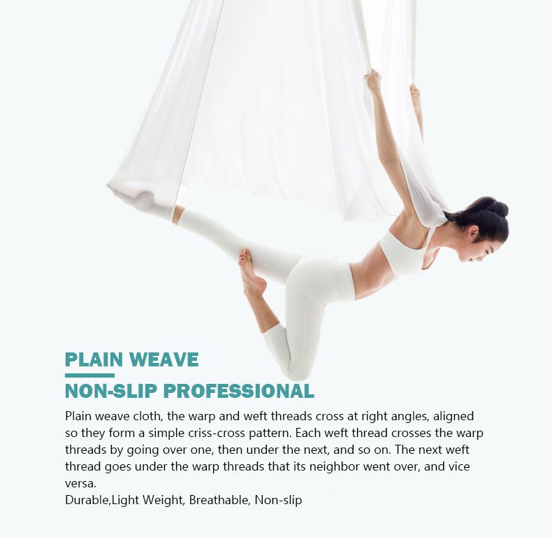 18 ألوان جديدة جودة اليوغا أرجوحة الجوي اليوغا سوينغ مجموعة