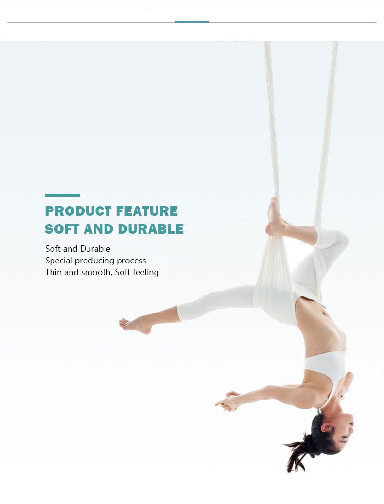 18 ألوان جديدة جودة اليوغا أرجوحة الجوي اليوغا سوينغ مجموعة