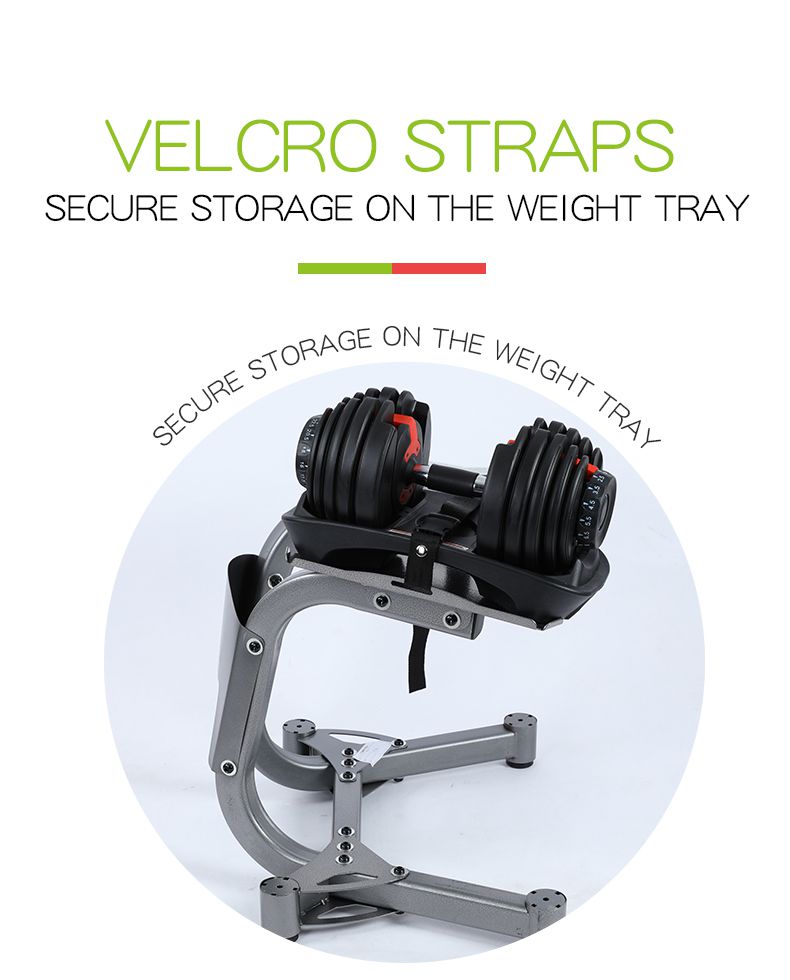 حامل دمبل قابل للتعديل 24 كجم حامل دمبل قابل للتعديل 24 كجم