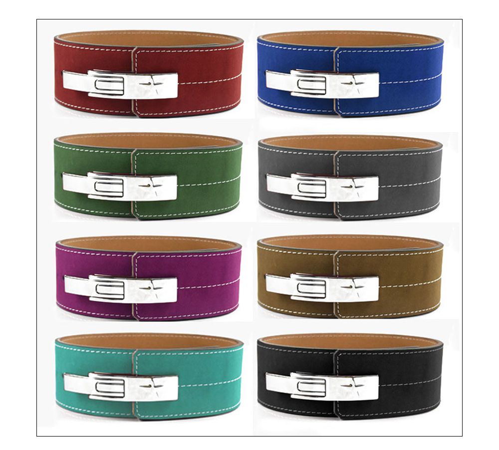 حزام رفع الأثقال من جلد البقر