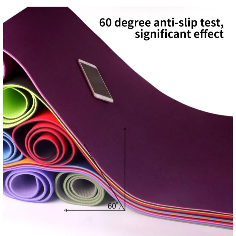 طبقة مزدوجة تب اليوغا حصيرة طبقة مزدوجة تب اليوغا حصيرة