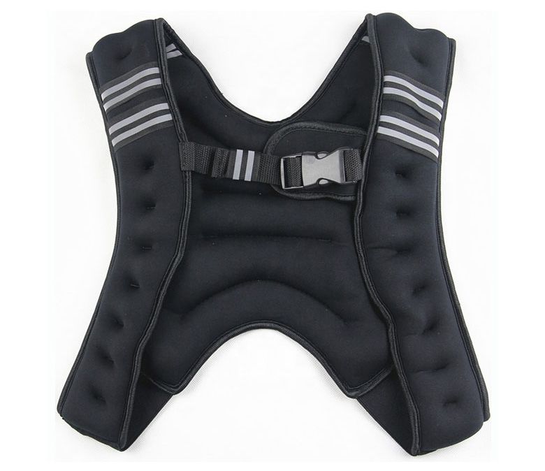 Exercise Weighted Vest with Reflective Stripe