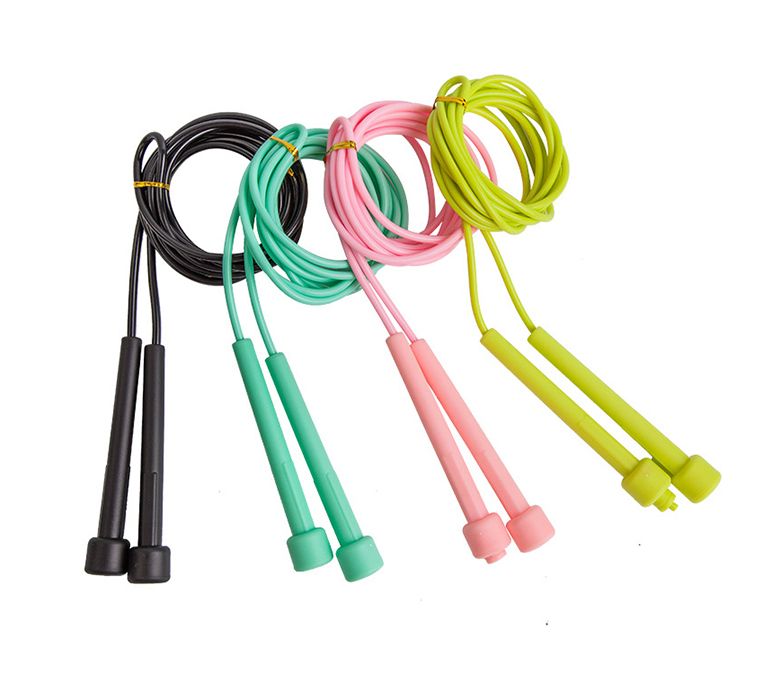 Adjustable PVC Jump Rope With Non-Slip Handles