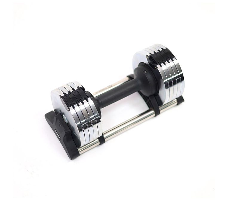 Pure Steel Electroplated Adjustable Dumbbell