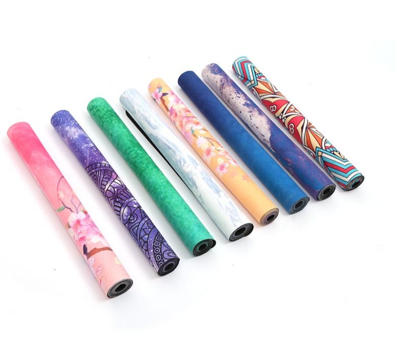 اليوغا قسط عدم الانزلاق المضادة للدموع بو ممارسة حصيرة