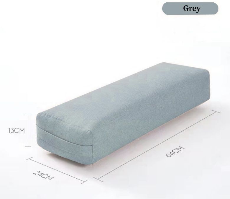 اليوغا تعزيز وسادة قسط التأمل يعزز وسادة مستطيلة داعمة
